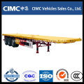 Semirremolque de cama plana Cimc Tri-Axle de 40 &#39;